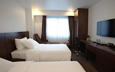 Deluxe-Zweibettzimmer — Inearth Hotel - 华夏商务酒店